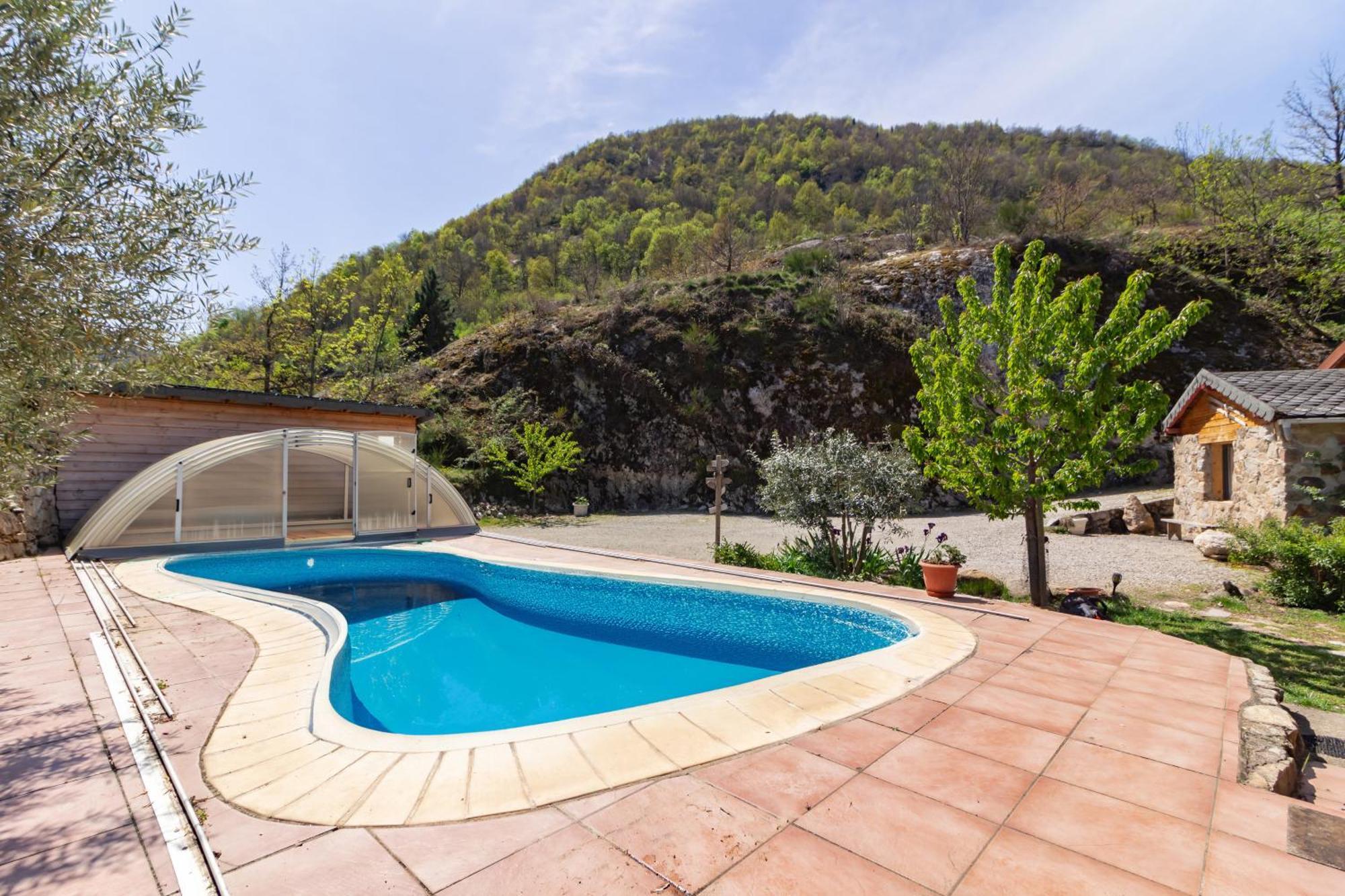 Chalet En Castel อักซ์-เลส์-แตร์มส์ ภายนอก รูปภาพ